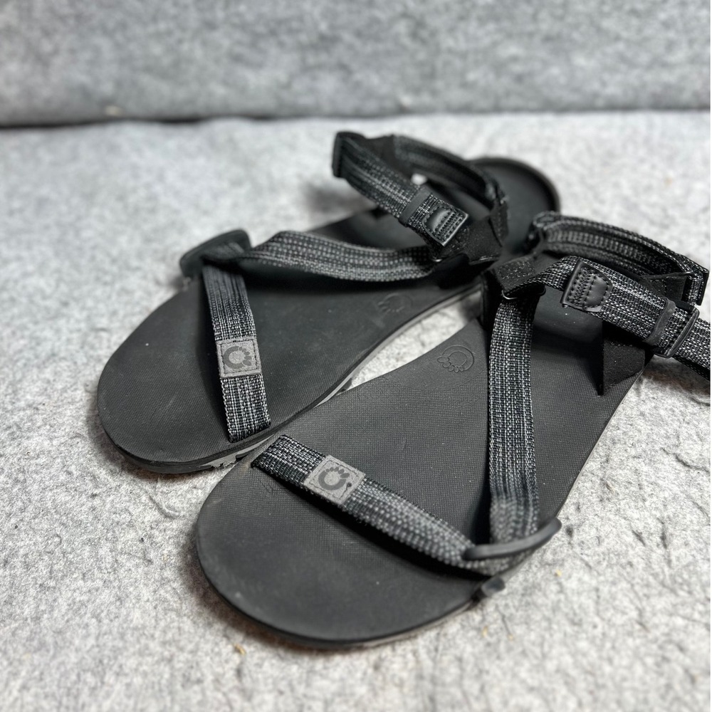 Xero Shoes Z-Trail EV Mens Barefoot Sandals Black Grey Minimalist Hiking Size 11